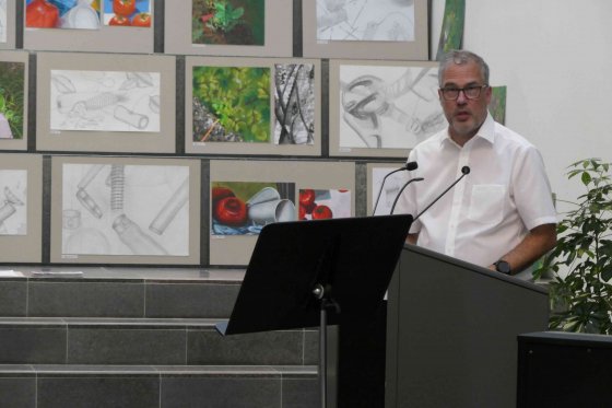 Eröffnung der Kunstausstellung im Rathaus