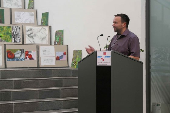 Eröffnung der Kunstausstellung im Rathaus