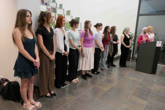 Eröffnung der Kunstausstellung im Rathaus