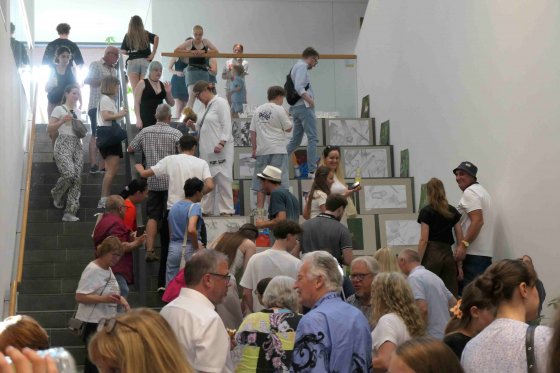 Eröffnung der Kunstausstellung im Rathaus
