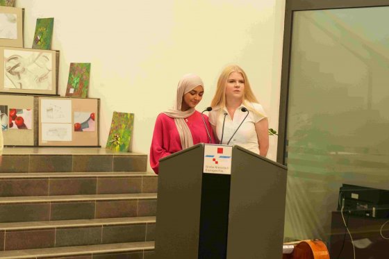 Eröffnung der Kunstausstellung im Rathaus